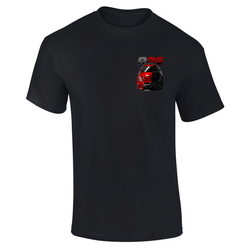 JDM T-Shirt Japanese Modified Automotive Street Drift Drag Race Car R35 Skyline 18